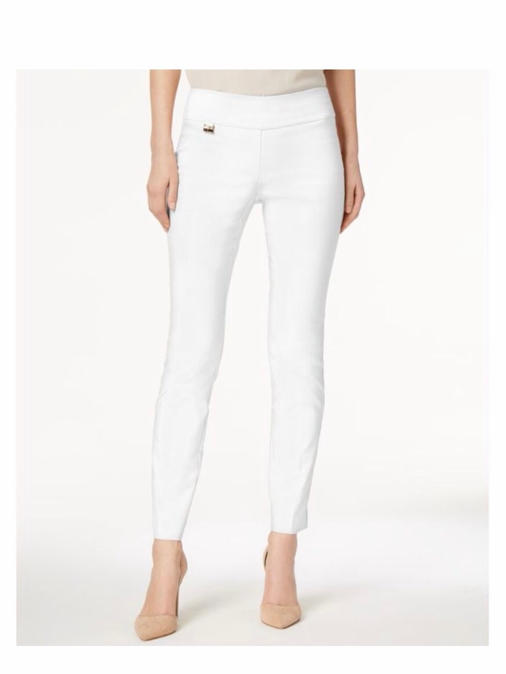 Alfani Tummy Control Skinny Pull-On Pants